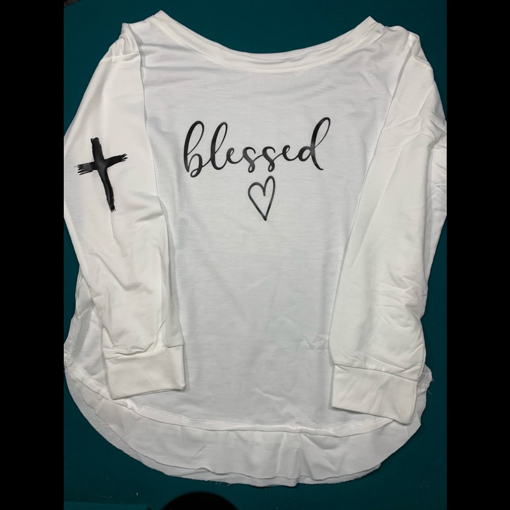 Off the shoulder shirt